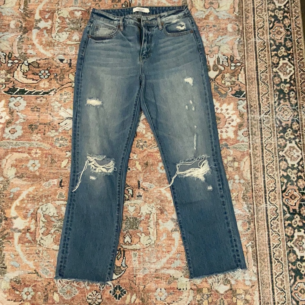NWOT Original Chrissy Hard Denim Jeans
